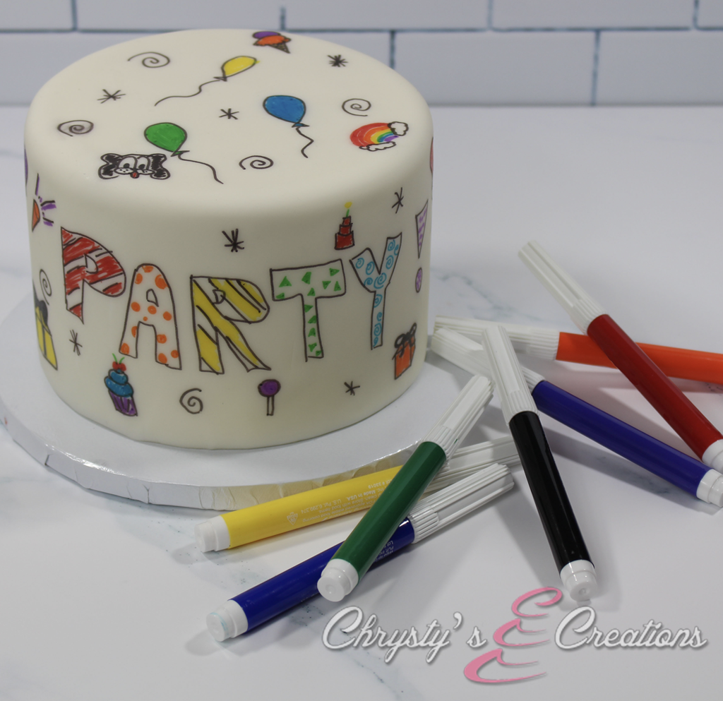 Premium Vector | Cute doodle cake seamless pattern.