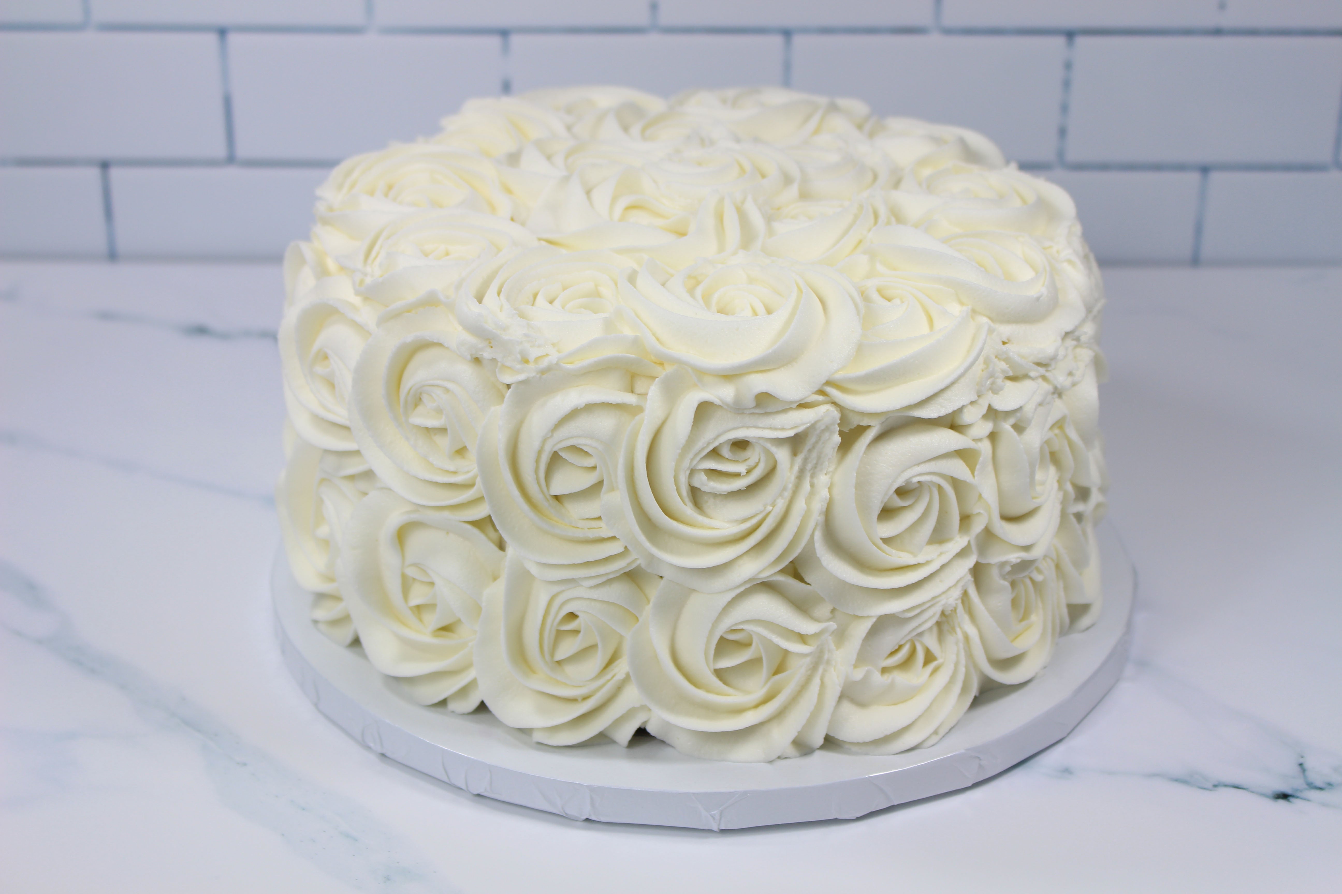 Two Toned Small Rosette Smash Cake - Pastries by Randolph